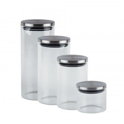 Frasco Vidro Tampa Metal 500ml 10.3X9cm Frasco Vidro Tampa Metal 500ml 10.3X9cm