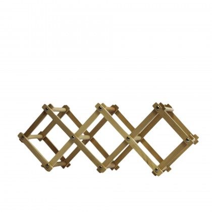 Garrafeira Dobrável 5 Garrafas 24.5X13X6cm Garrafeira Dobrável 5 Garrafas 24.5X13X6cm