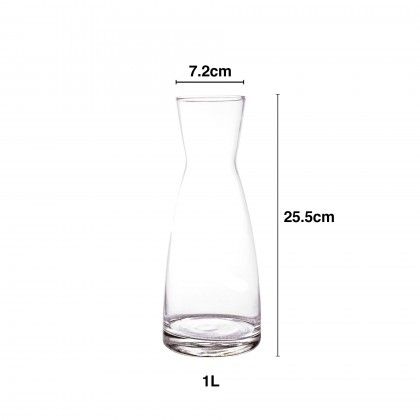 Decanter Vidro 1000ml 7X25.5cm