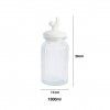 Frasco Galinha Tampa Cerâmica 1300ml 11X26cm Frasco Galinha Tampa Cerâmica 1300ml 11X26cm