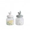 Frasco Galinha Tampa Cermica 1300ml 11X26cm