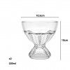 Taça Sobremesa 220ml 10.5X10cm Pack 2 Taça Sobremesa 220ml 10.5X10cm Pack 2