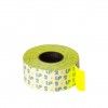 Rolo Etiquetas Amarelo Fluorescente 26X16mm