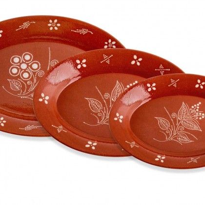 Travessa Barro Regional N.1 30X20X4cm