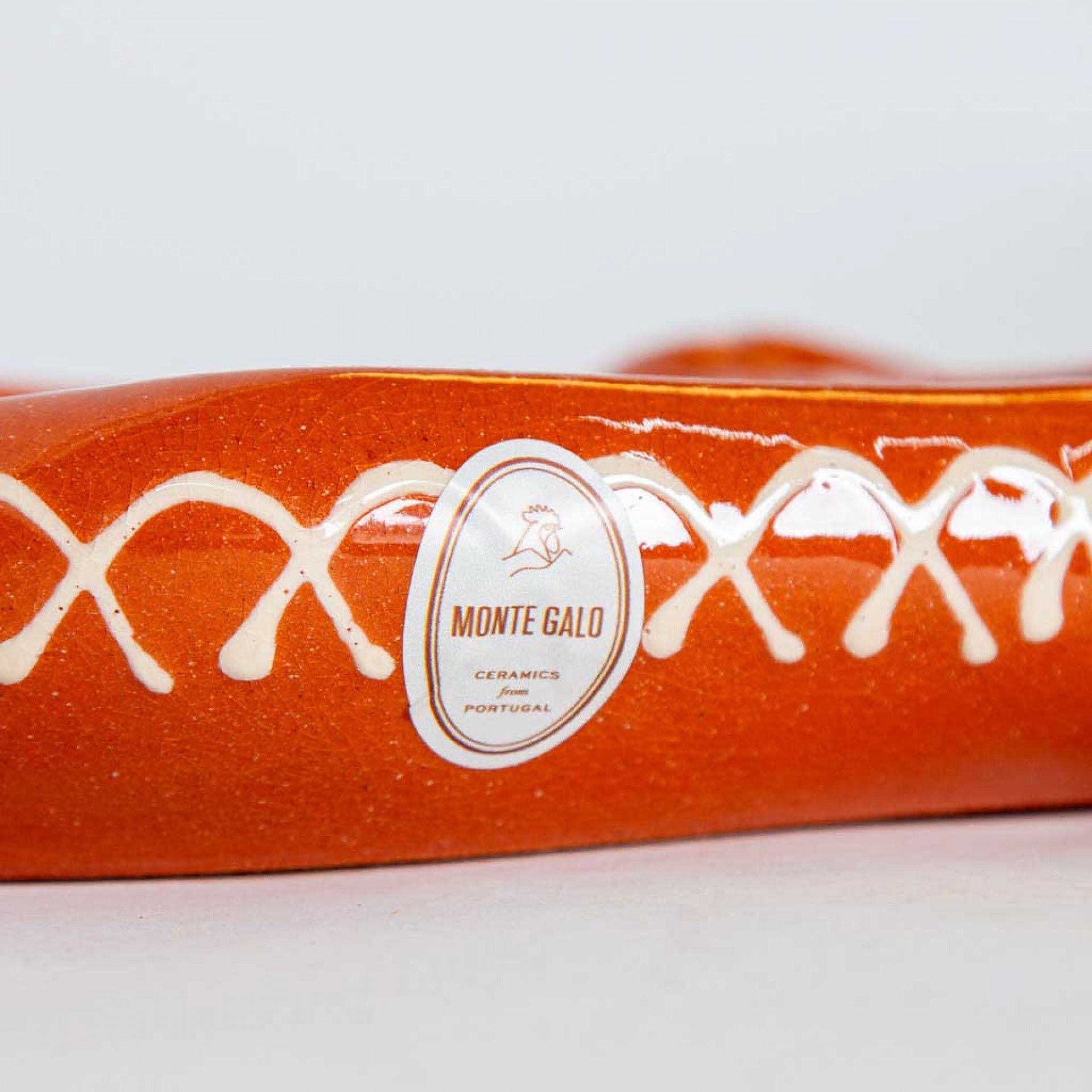 Assador Chouriços Barro Regional Porco Deitado 30.5cm