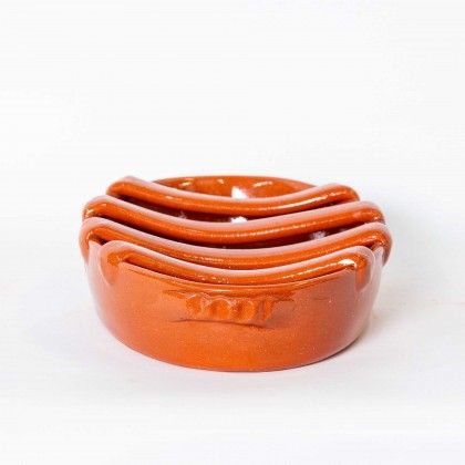 Assador Chouri�os Barro Liso N.1 25X12.5X4cm