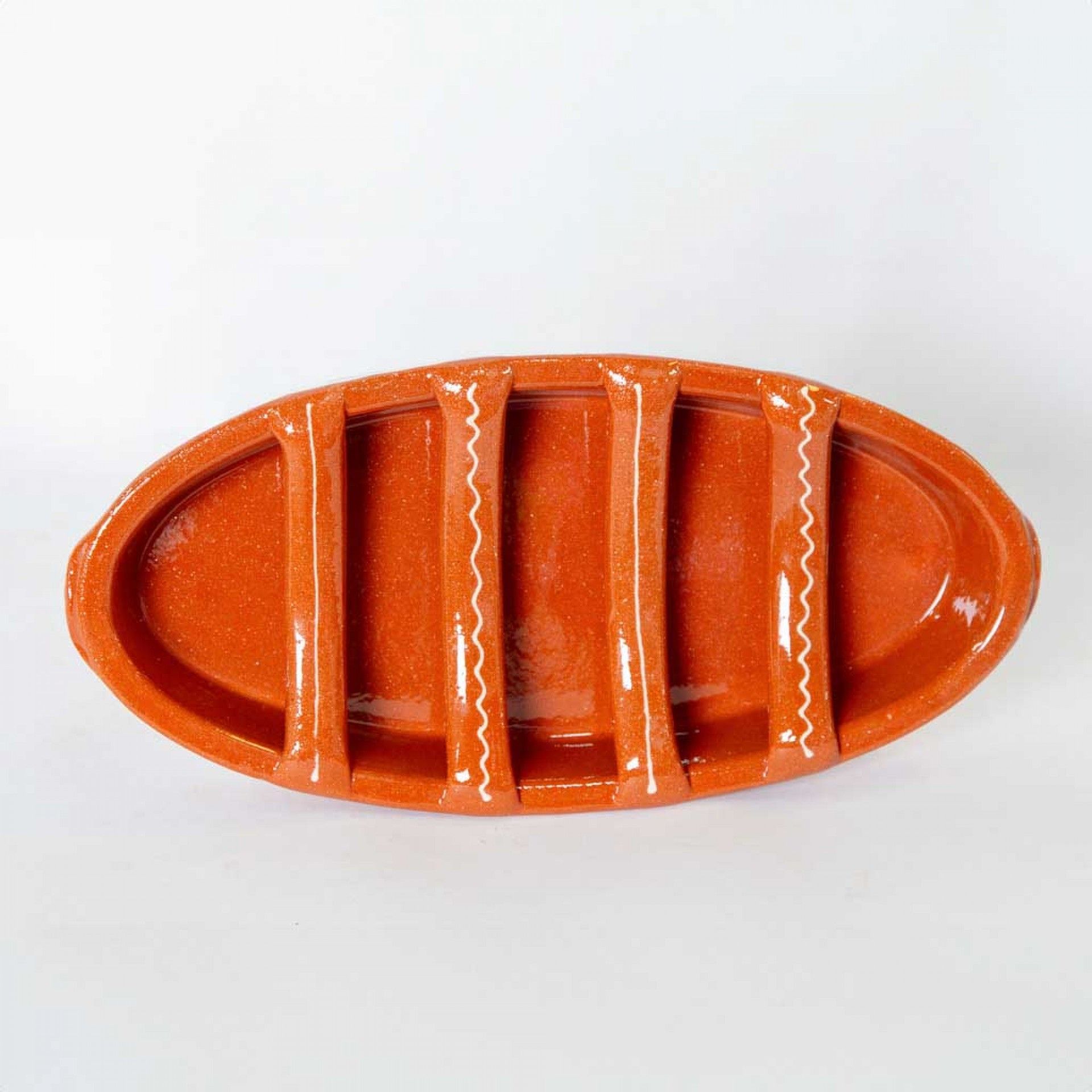 Assador Chouriços Barro Regional N.1 25.5X12.5X4cm