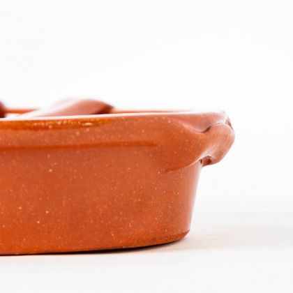 Assador Chouri�os Barro Liso N.1 25X12.5X4cm