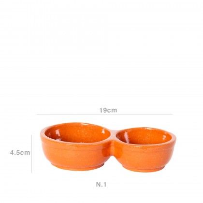 Azeitoneira Barro Liso N.1 19X4.5cm Azeitoneira Barro Liso N.1 19X4.5cm