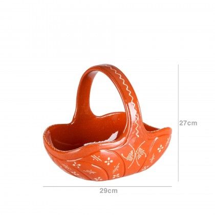 Cesta Barro Regional N.2 29X27cm