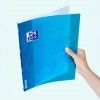 Caderno Agrafado Oxford Openflex A4 48 Folhas Pautado Preto