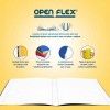 Caderno Agrafado Oxford Openflex A4 48 Folhas Quadriculado Preto