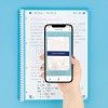 Caderno Espiral Capa Dura Oxford School A4 80 Folhas Pautado Cor viva