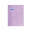 Caderno Espiral Capa Dura Oxford Touch A4 80 Folhas Pautado Pastel