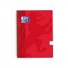 Caderno Espiral Capa Plstico Oxford Espiralflex A4 50 Folhas Pautado Cor Viva