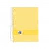 Caderno Espiral Capa Dura Oxford&You A4 80 Folhas Pautado Pastel