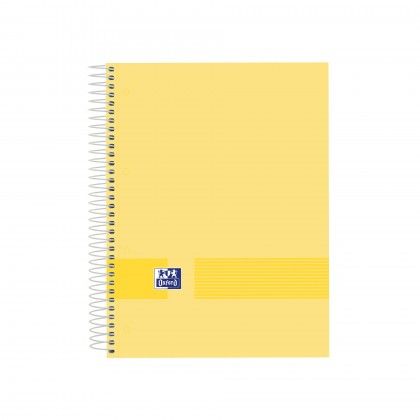 Caderno Espiral Capa Dura Oxford&You A4 80 Folhas Pautado Pastel