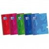 Caderno Espiral Capa Plstico Oxford Espiralflex A4 50 Folhas Quadriculado Cor Viva