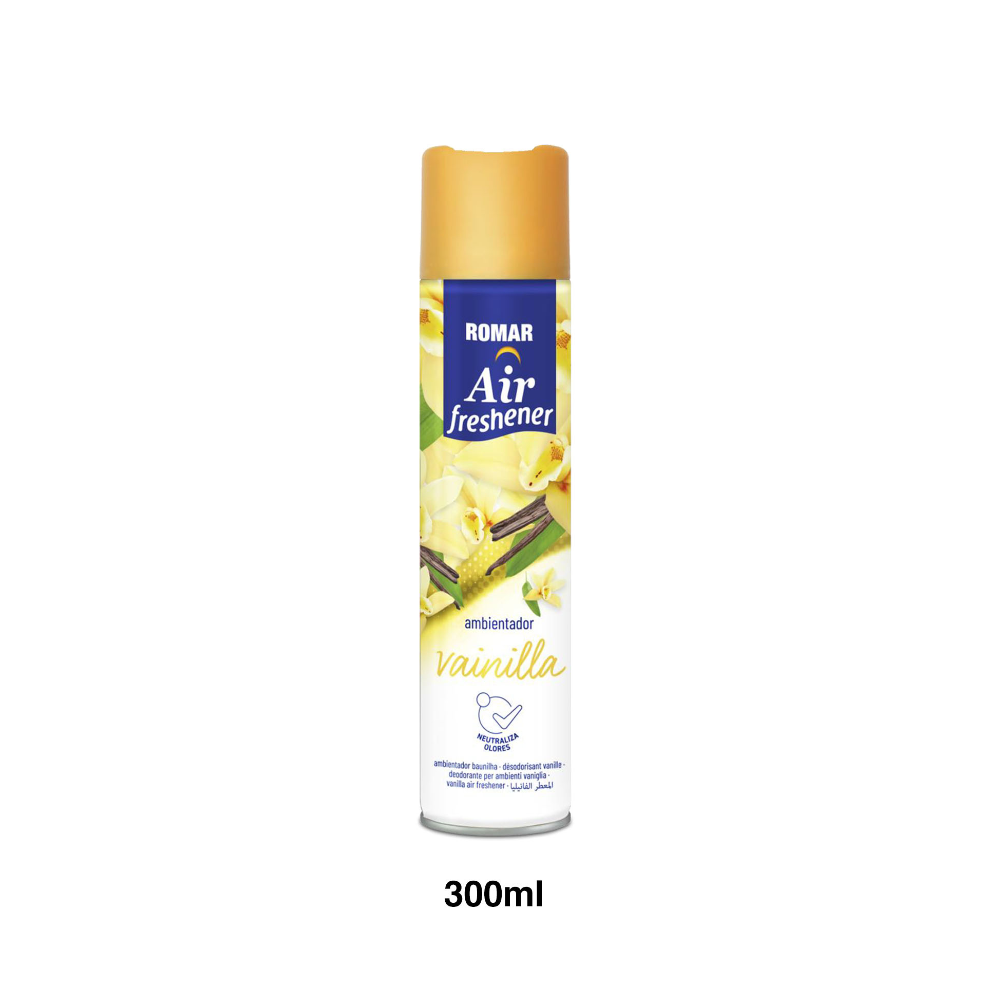 Ambientador Spray Romar Vainilla 405cc 300ml