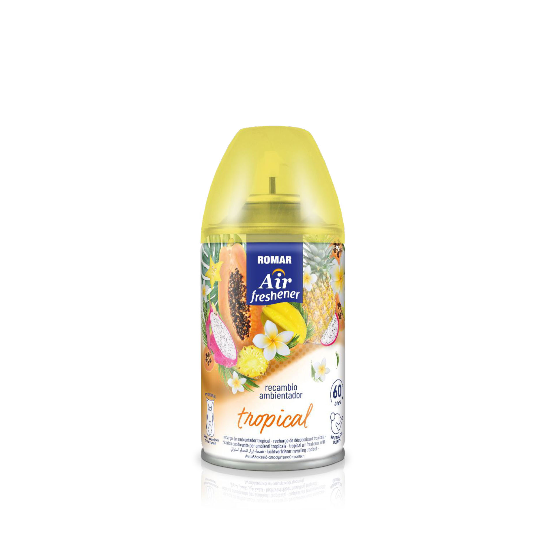 Recarga Romar Air Tropical 335cc 250ml