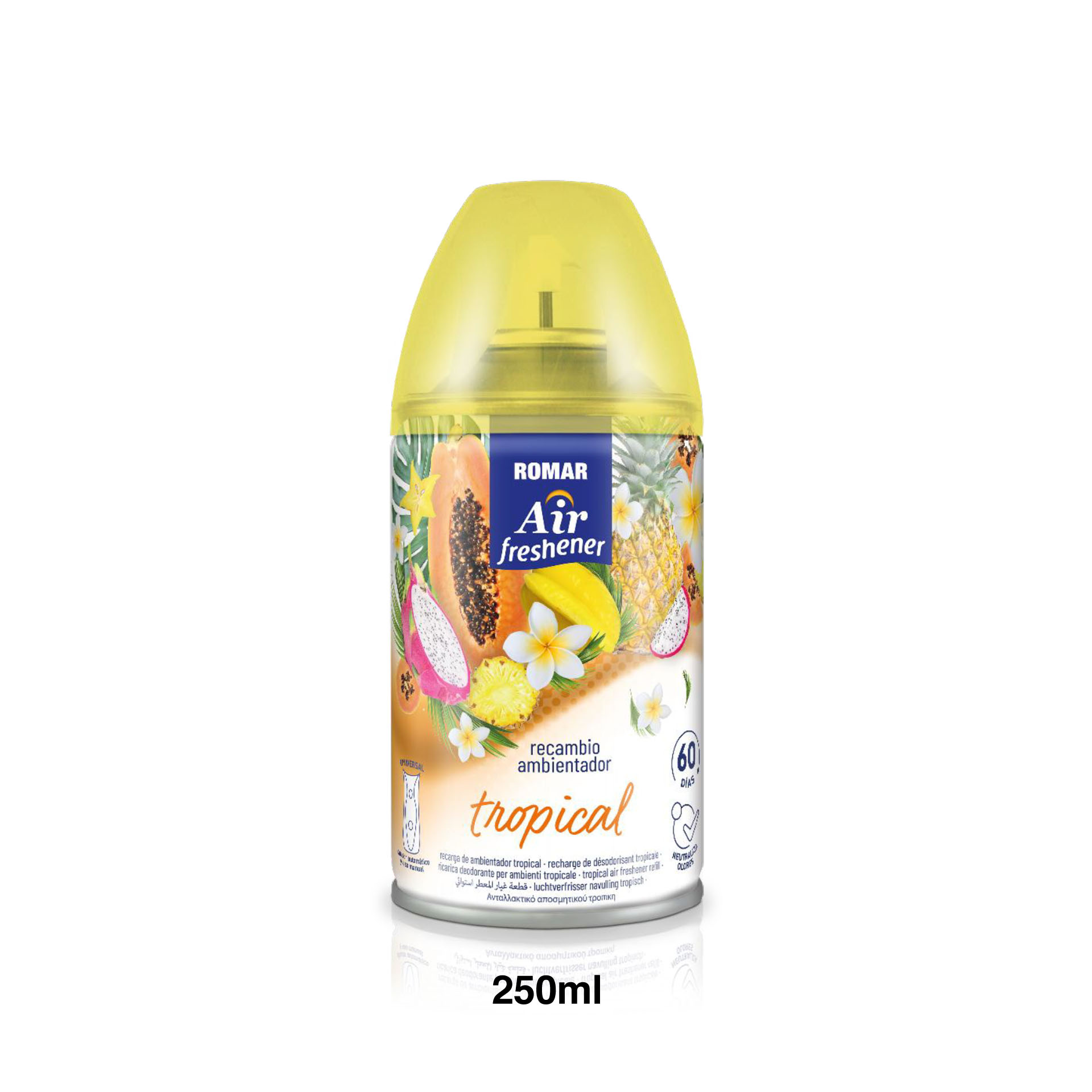 Recarga Romar Air Tropical 335cc 250ml