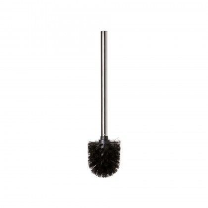 Escovilho WC Inox sem Copo Preto 8X8X35cm