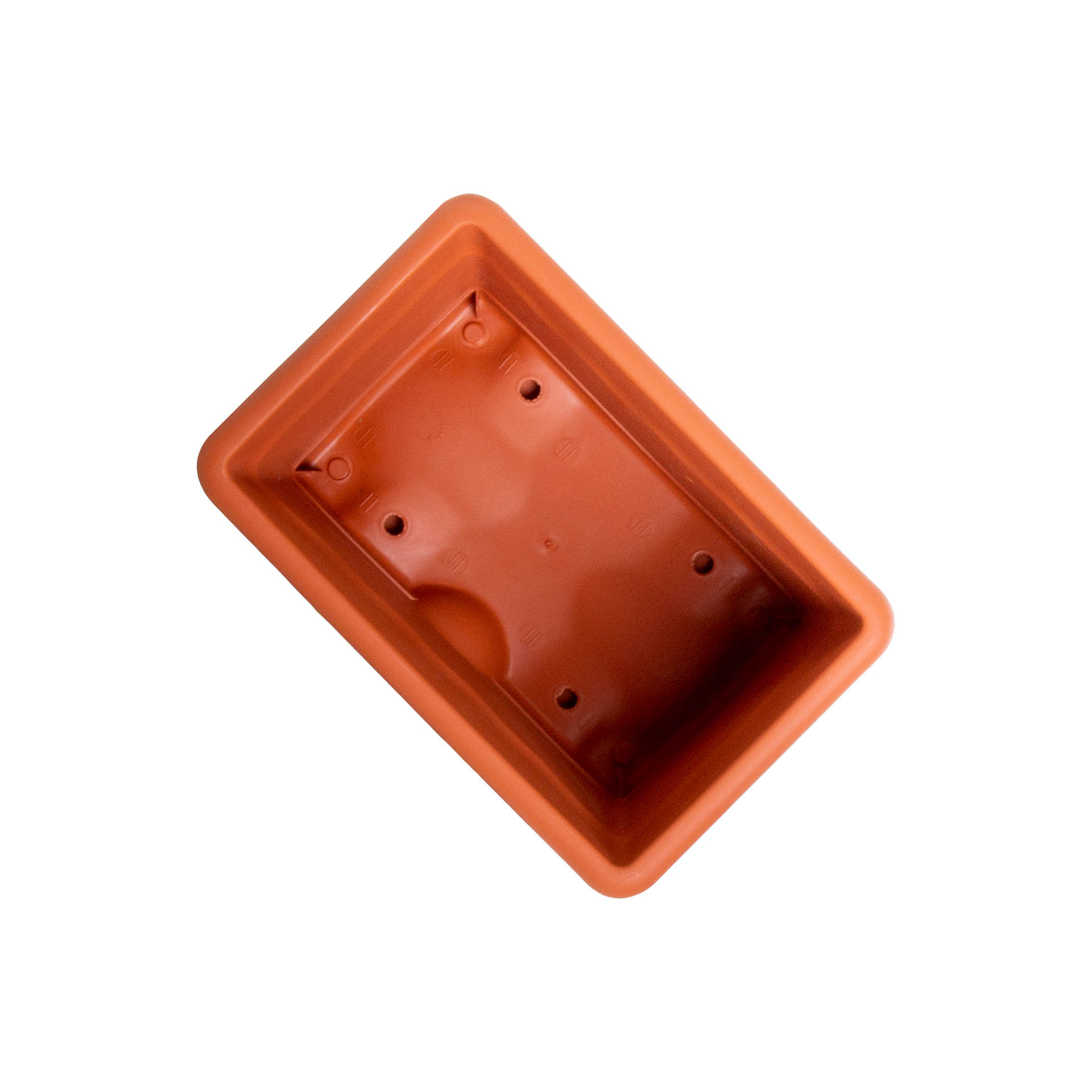 Floreira com Prato Terra Terracota 30X20cm