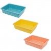 Bandeja Multihobby Retangular Cor Sortida 2200ml 26X19.1X6.6cm