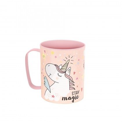 Caneca Fantasy Unic�rnios 400ml 11.5X8.2X10cm