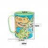 Caneca Fantasy Dinossauros 400ml 11.5X8.2X10cm
