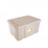 Caixa Arrumos New Box com Fechos e Rodas 57L 61.5X44X31cm