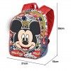 Mochila Bsica Mickey 31X39X15Cm