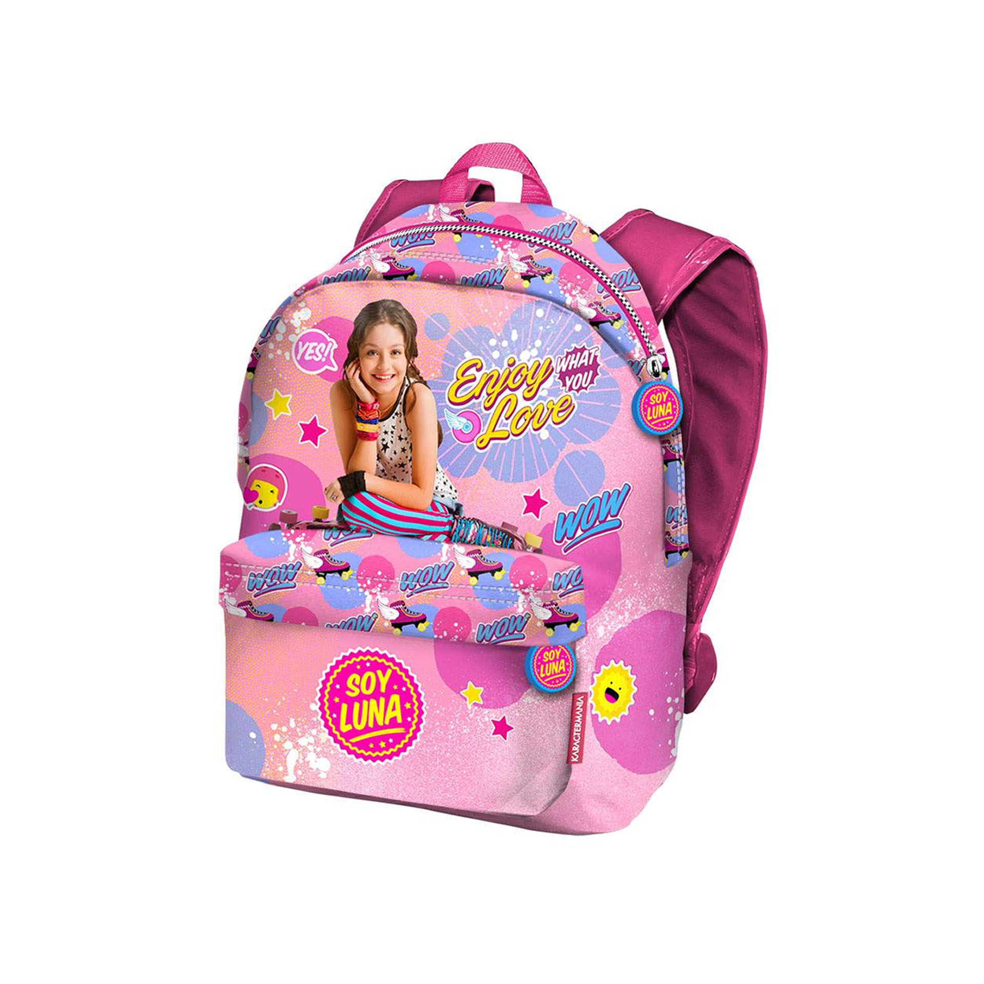 Mochila Primária Soy Luna Enjoy Love