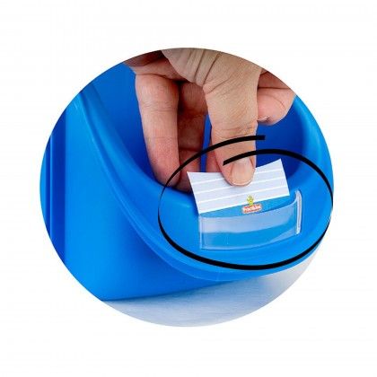 Caixa Organizadora Empilhvel Polipropileno Azul 20X13.5X11cm