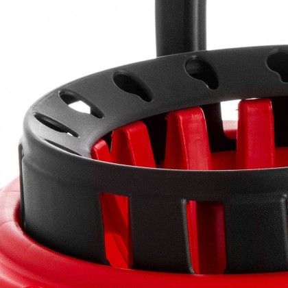 Balde com Espremedor Easydrip Oval Vermelho 12L 28X36.5X31cm