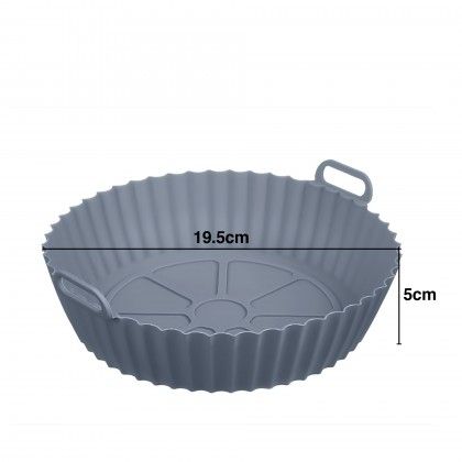 Forma Air Fryer Silicone Redondo 19.5X5cm