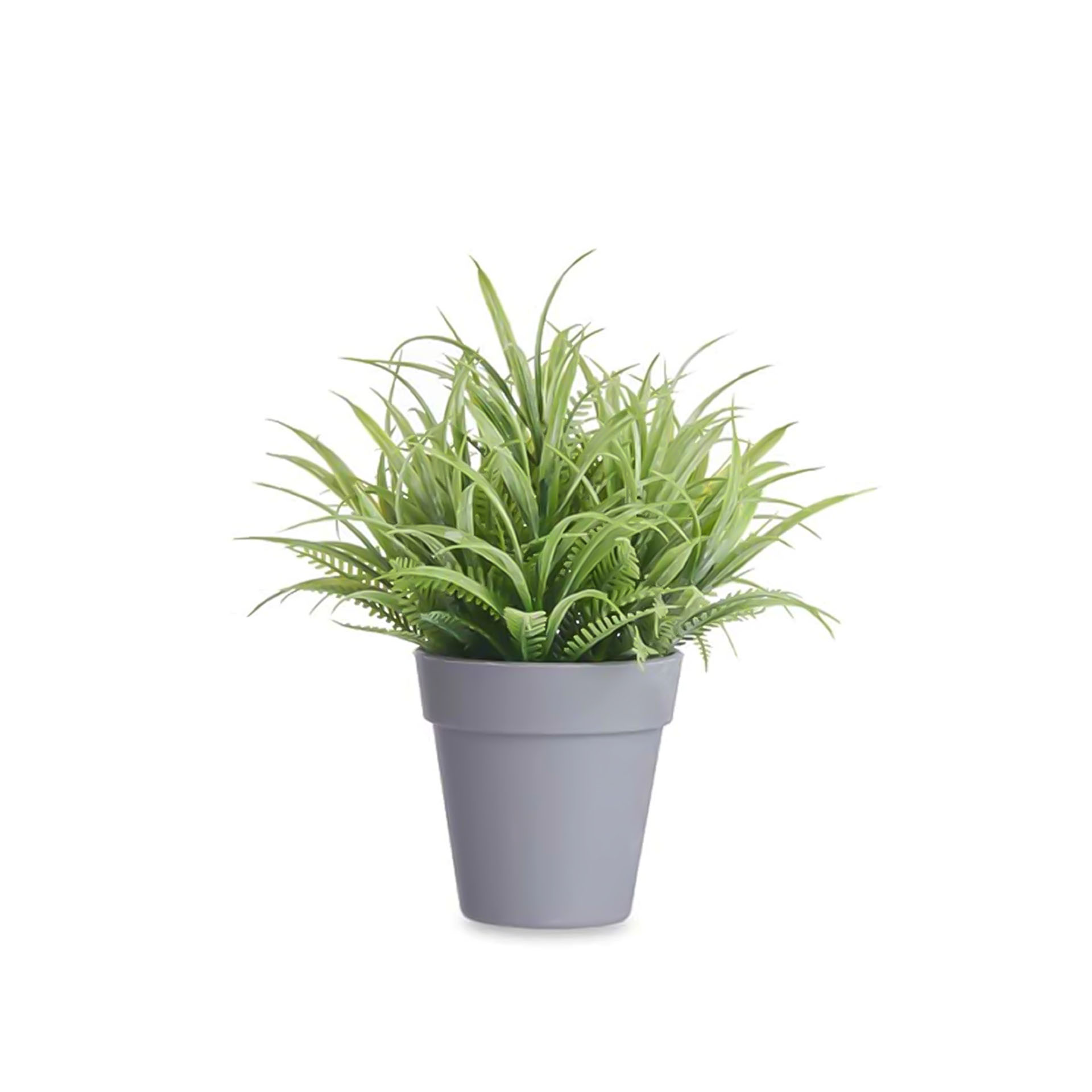 Vaso Planta Artificial Planta Verde Sortida 10X12X18cm
