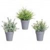 Vaso Planta Artificial Planta Verde Sortida 10X12X18cm Vaso Planta Artificial Planta Verde Sortida 10X12X18cm