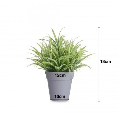 Vaso Planta Artificial Planta Verde Sortida 10X12X18cm Vaso Planta Artificial Planta Verde Sortida 10X12X18cm