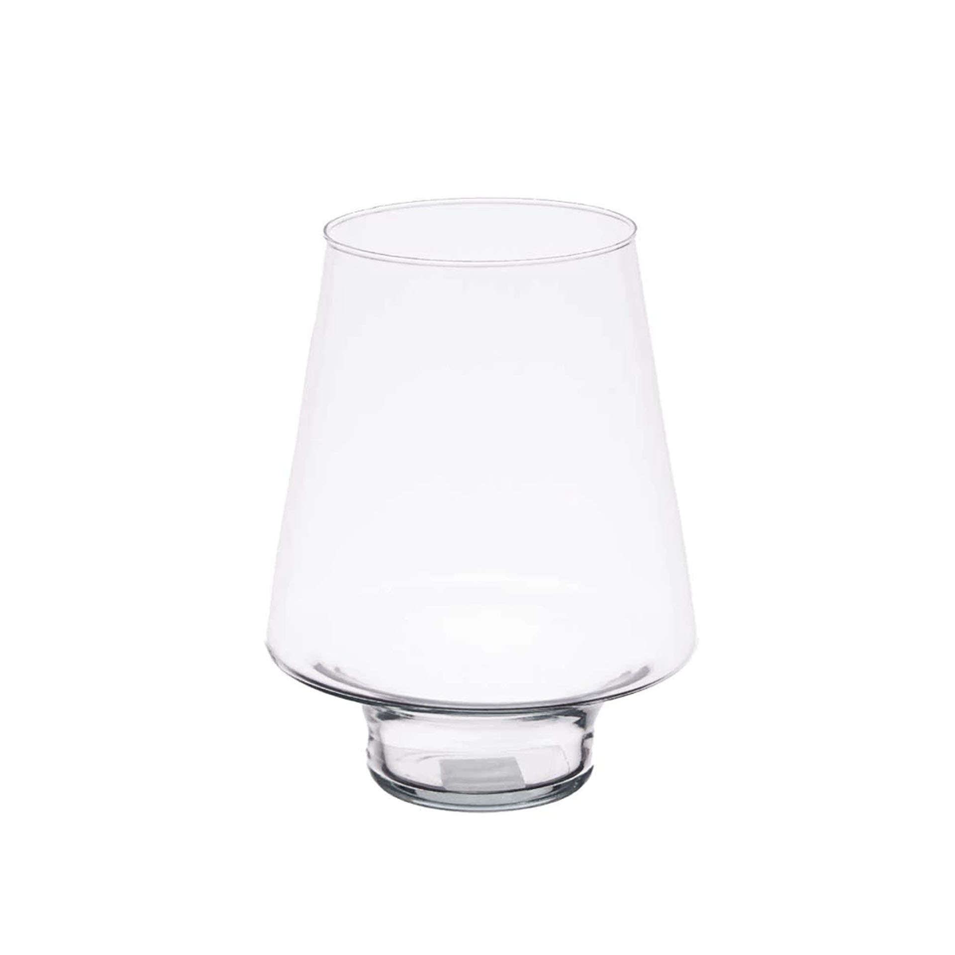 Jarra Vidro Cónica com Base 25cm