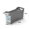 Organizador Trolley Prata 46X16X20cm