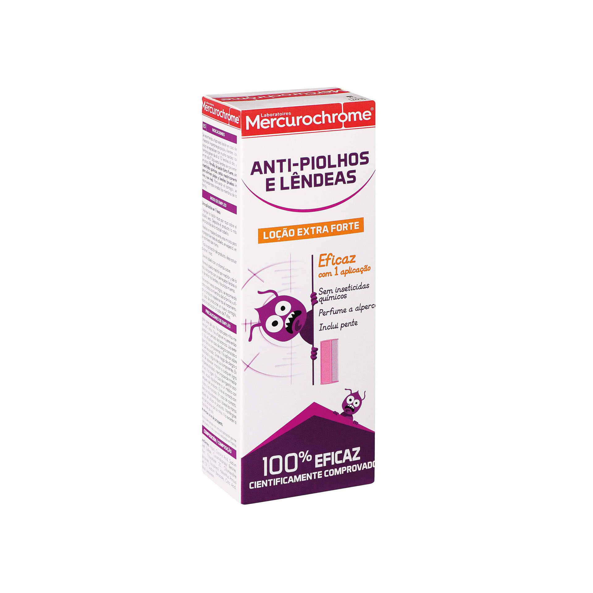 Locão Anti Piolhos e Lendeas 100Ml