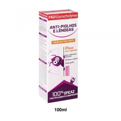 Locão Anti Piolhos e Lendeas 100Ml Locão Anti Piolhos e Lendeas 100Ml