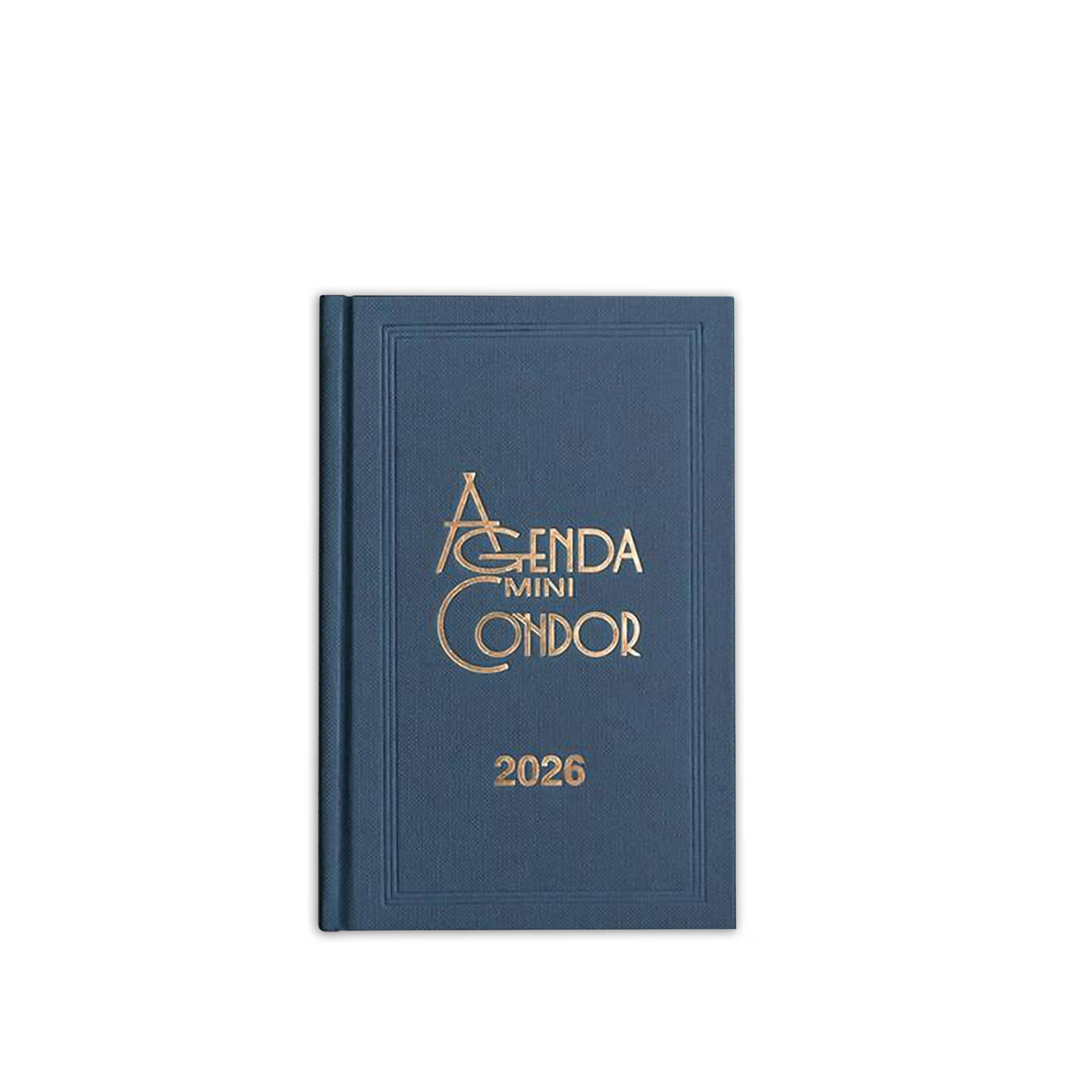 Agenda Diária 2026 Mini Condor Azul10X16cm