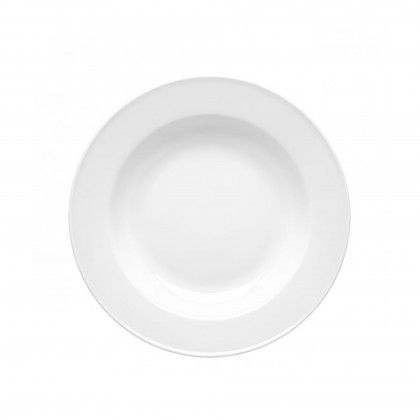 Prato Sopa Coimbra Branco 24cm Prato Sopa Coimbra Branco 24cm
