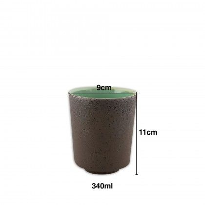 Copo Amazonia 340ml 9X11cm