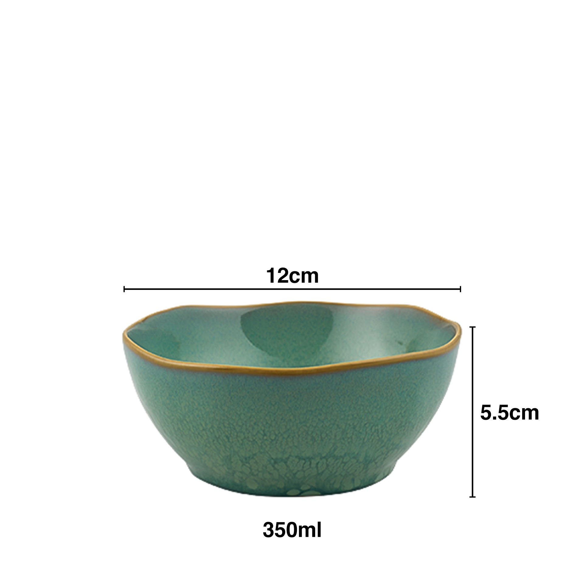 Taça Jade Gemstone 350ml 12X5.5cm