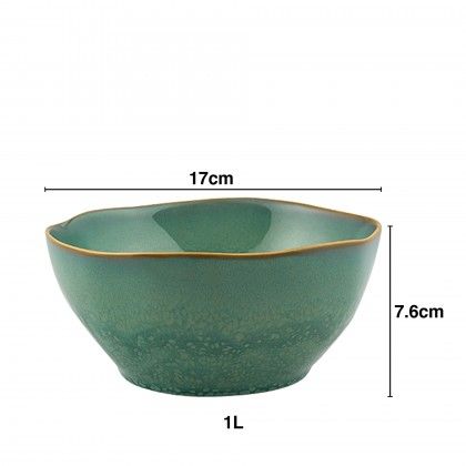 Taça Jade Gemstone 1000ml 17X7.6cm Taça Jade Gemstone 1000ml 17X7.6cm