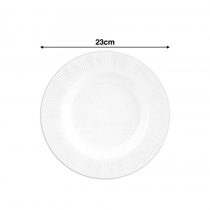 Prato Sopa Verve Wh 23cm