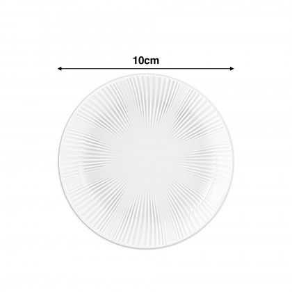 Prato Manteiga Verve Wh 10cm